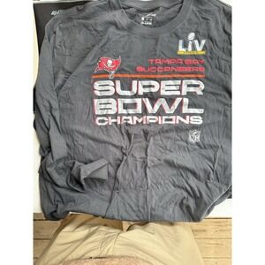 Nike Tampa Bay Buccaneers Super Bowl LIV Champions Long sleeve Size 2XL
